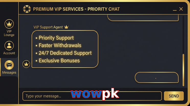 Payment and PKR controls in Wowpk